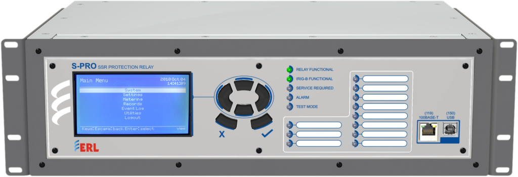 S-PRO 4000 Sub-Harmonic Protection Relay Front View